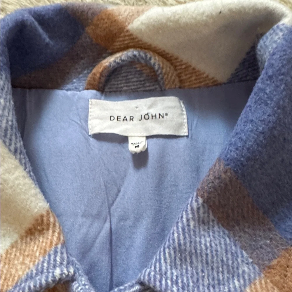 Dear John West Shirt Jacket size medium